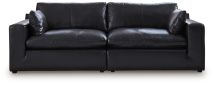 Ashley Furniture 30902S1 Ashley Furniture 30902S1 Emilia - 2-Piece Sectional Loveseat - Black