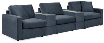 Signature Design by Ashley® 92121S9 Modmax - Ink - 5-Piece Sectional With 2 Storage Consoles