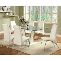 Furniture of America CM8372WH-T-TABLE Glenview - Dining Table - White