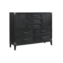 Intercon LG-BR-N2407G-WST-C Laguna - Gentleman's Chest - Weathered Steel