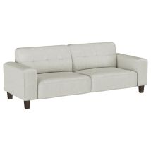 Coaster Fine Furniture 509647 Deerhurst - Upholstered Track Arm Tufted Sofa - Greige