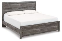 Ashley Furniture B1290B4 Bronyan - King Panel Bed - Dark Gray