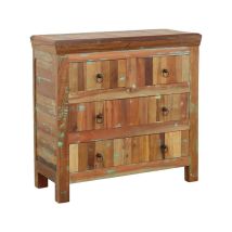 CoasterElevations 950366 Harper - 4-Drawer Solid Reclaimed Wood Accent Cabinet - Brown