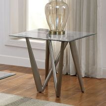 Furniture of America CM4285C-TABLE Wettingen - Coffee Table - Pearl Silver