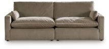 Signature Design by Ashley® 15706S1 Sophie - Cocoa - 2-Piece Sectional Loveseat