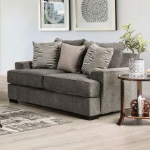 Furniture of America SM1220-LV Holborn - Loveseat - Gray