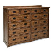 Intercon OP-BR-N5812-MIS-C Oak Park - Dresser - Mission