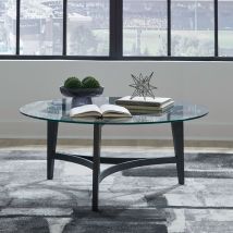 Liberty Furniture 644-OT1010 Capri - Round Cocktail Table - Espresso