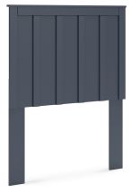 Ashley Furniture EB1528-155 Simmenfort - Twin Panel Headboard - Navy Blue