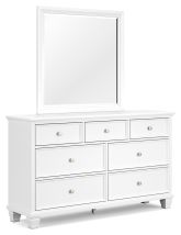 Signature Design by Ashley® B680B1 Fortman - White - Dresser And Mirror