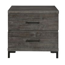 Samuel Lawrence Furniture S826-050 Austin - 2 Drawer Nightstand With USB - Dark Brown