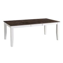 Intercon KA-TA-4278B-GWH-C Intercon KA-TA-4278B-GWH-C Kona - Dining Table - Gray / White
