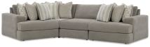 Ashley Furniture 58103S5 Ashley Furniture 58103S5 Avaliyah - 4-Piece Sectional - Ash