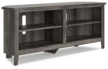 Signature Design by Ashley® W275-56 Arlenbry - Gray - Medium Corner TV Stand