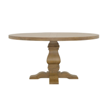 CoasterElevations 180200 Florence - Round Wood Dining Table - Rustic Honey