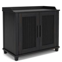 Riverside Furniture 61764 Calhoun - Bachelors Chest - Ebony Whiskey Oak