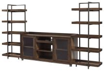 Ashley Furniture W633W1 Ashley Furniture W633W1 Starmore - 3 Pc. - Entertainment Center - 70" TV Stand - Brown