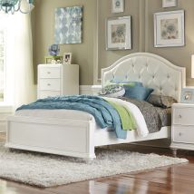 Liberty Furniture 710-YBR-FPB Stardust - Full Panel Bed - White