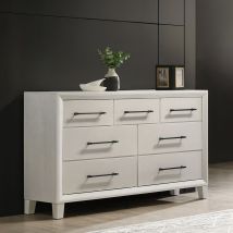 New Classic B0182W-050 New Classic B0182W-050 Ballard - 7 Drawer Dresser - White