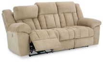 Ashley Furniture 6930515 Tip-Off - Power Reclining Sofa With Adj Headrest - Wheat
