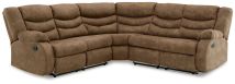 Signature Design by Ashley® 36902S2 Partymate - Brindle - 2-Piece Reclining Sectional
