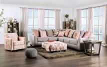 Furniture of America SM5167-SECT Harriden - Sectional - Gray