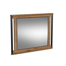Intercon NC-BR-8091-HCK-C Norcross - Mirror - Hickory