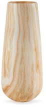 Ashley Furniture A2000647 Cammen - Vase - 14" - Tan / White