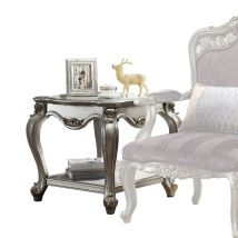 ACME 83467 Picardy - End Table - Antique Platinum