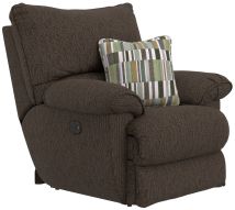 Jackson Furniture Industries 625707-2530/09 Lenny - Power Lay Flat Recliner - Chocolate Brown