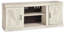 Ashley Furniture EW0331-268 Ashley Furniture EW0331-268 Bellaby - 60" TV Stand w/Fireplace Option - Whitewash