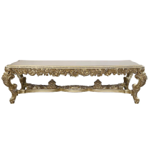 ACME DN01470 Bernadette - Dining Table - Gold Finish - 31"
