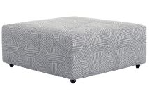 Catnapper 19328-2926/18 Abraxas - Castered Cocktail Ottoman - Moonstruck