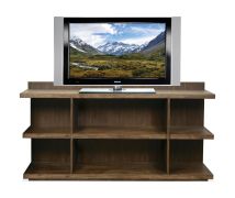Riverside Furniture 28034 Perspectives - Peninsula Bookcase - Brushed Acacia