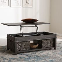 Liberty Furniture 792-OT1011 Mill Creek - Lift Top Cocktail Table - Peppercorn