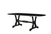 ACME 68810 House - Beatrice Dining Table - Charcoal Finish