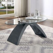 Furniture of America FOA4042GY-C-TABLE Nahara - Coffee Table - Gray