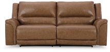 Signature Design by Ashley® U8281547 Trasimeno - Caramel - 2 Seat Pwr Rec Sofa Adj Headrest