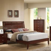 ACME 20400Q Ilana - Queen Bed - Brown Cherry