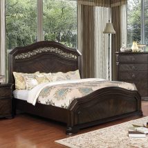Furniture of America CM7751EK-BED Calliope - Eastern King Bed - Espresso