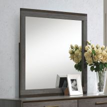 Furniture of America CM7867M Manvel - Mirror - Two-Tone Antique Gray