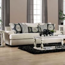 Furniture of America SM1283-SF Germaine - Sofa - Ivory