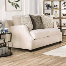 Furniture of America SM3083-LV Laila - Loveseat - Ivory