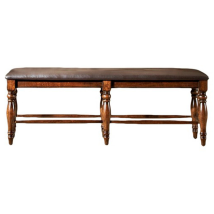Intercon KG-CH-5416CB-RAI-RTA Kingston - Dining Bench - Raisin