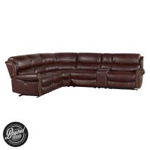 Intercon HK-SC-SECSET-BMG-6PC Hyde Park - Sectional Set - Banner Mahogany