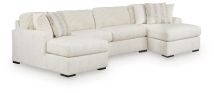 Ashley Furniture 61904S6 Ashley Furniture 61904S6 Chessington - 3-Piece Sectional With Double Chaise - Ivory