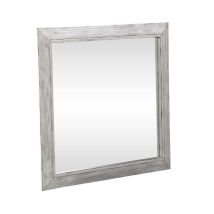 Liberty Furniture 237-BR51 River Place - Mirror - Riverstone White & Tobacco