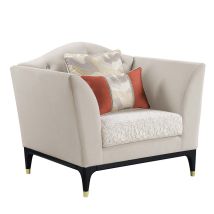 ACME LV01157 Tayden - Chair - Beige Velvet