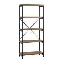 Intercon NC-HO-7232B-HCK-C Norcross - 72" Bookshelf - Hickory