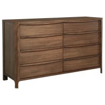 Coaster Fine Furniture 223323 Maderia - 8-Drawer Dresser Cabinet - Walnut